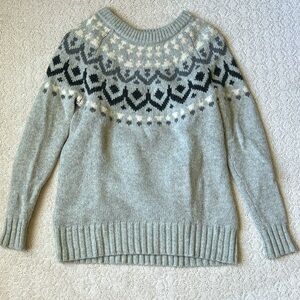 J Crew Fair Isle Sweater